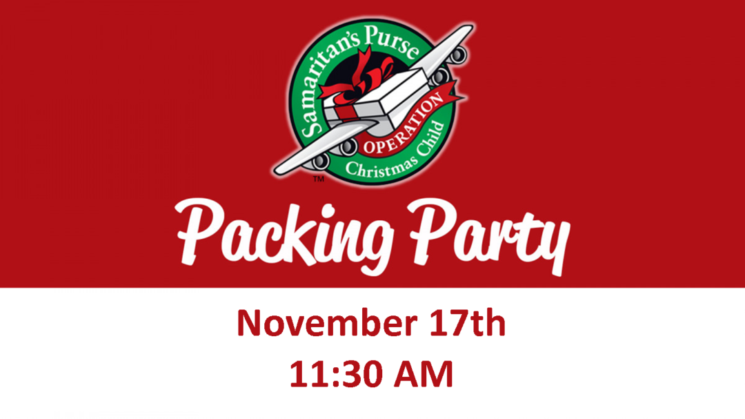Operation Christmas Child Packing Party Monroe City First Church Of God Operation Christmas Child Packing Party Monroe City First Church Of God